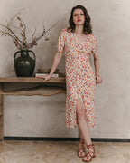 Robe Mi-Longue Jemmapes - Beige