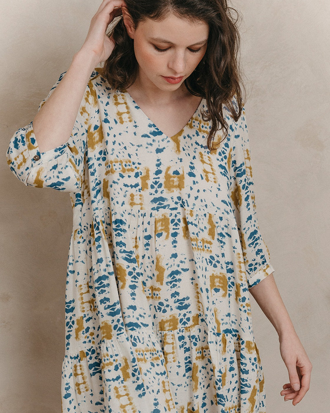 Robe Courte Jemma - Beige
