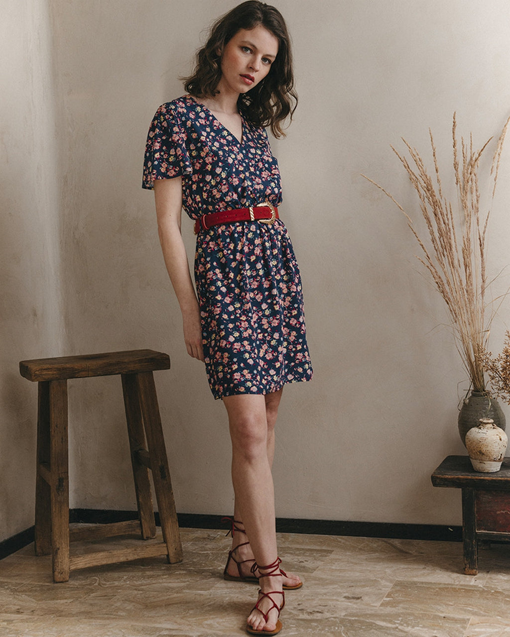 Robe Courte Jessy - Marine