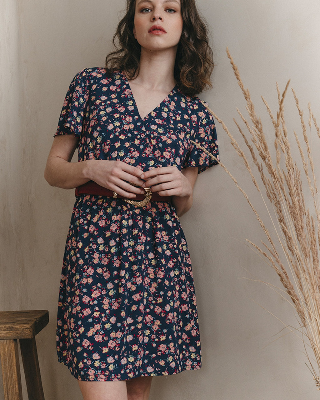 Robe Courte Jessy - Marine