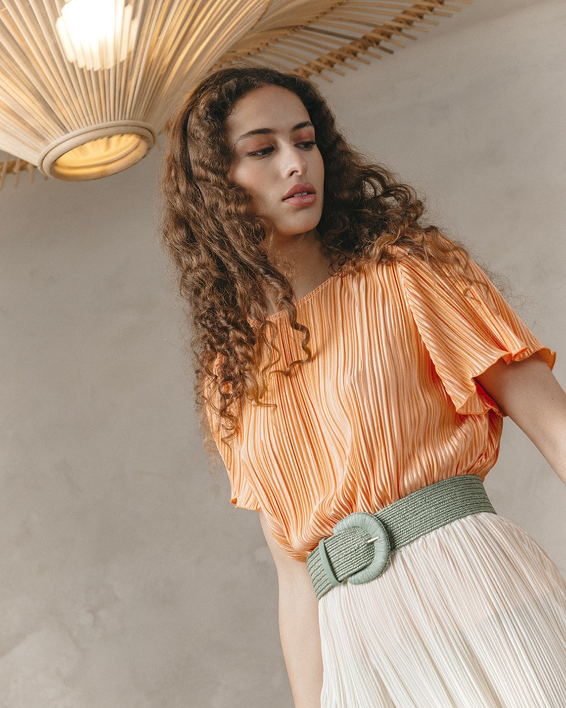 Blouse Jeux - Orange