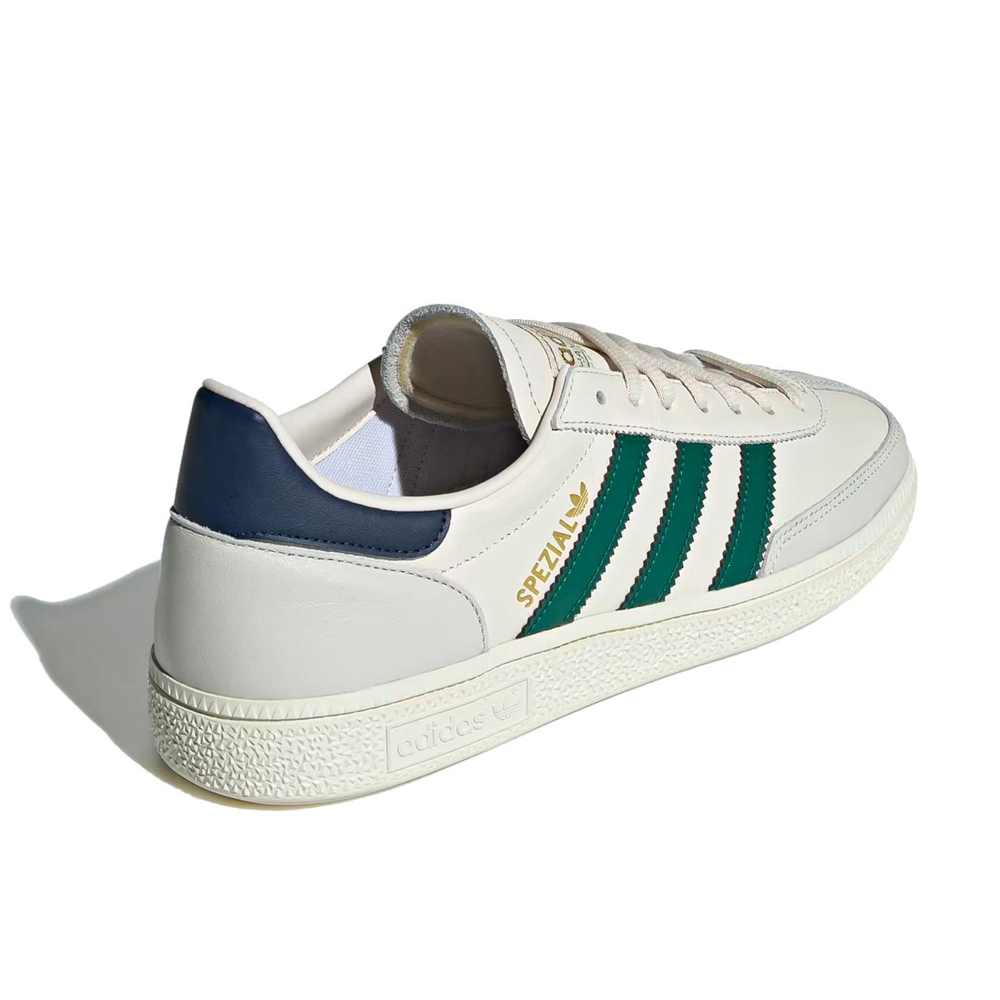 Baskets Handball Spezial Chalk White Collegiate Green Night Indigo - Blanc