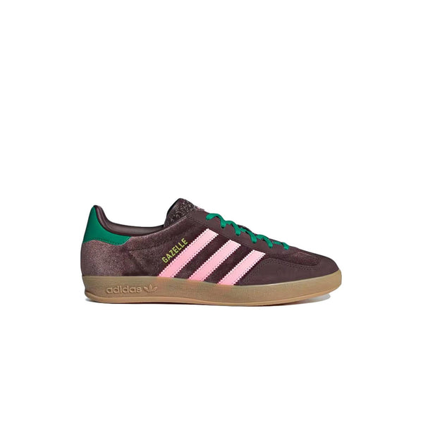 Baskets Gazelle Indoor Brown Velvet (W) - Marron