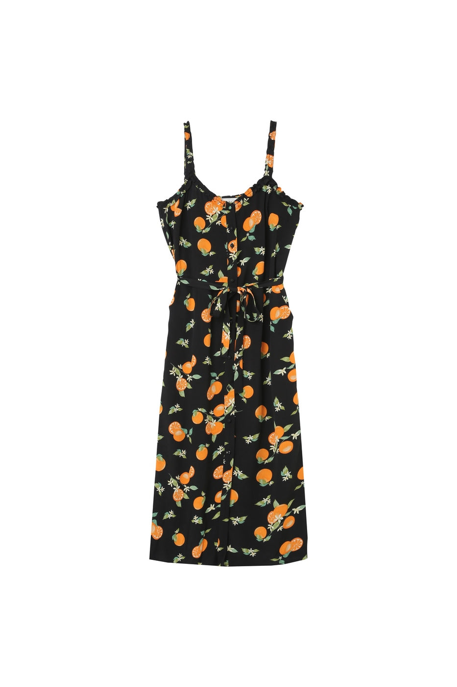 Robe Mi-Longue Jillian - Noir