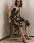 Robe Mi-Longue Jillian - Noir