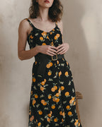 Robe Mi-Longue Jillian - Noir