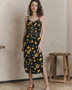 Robe Mi-Longue Jillian - Noir