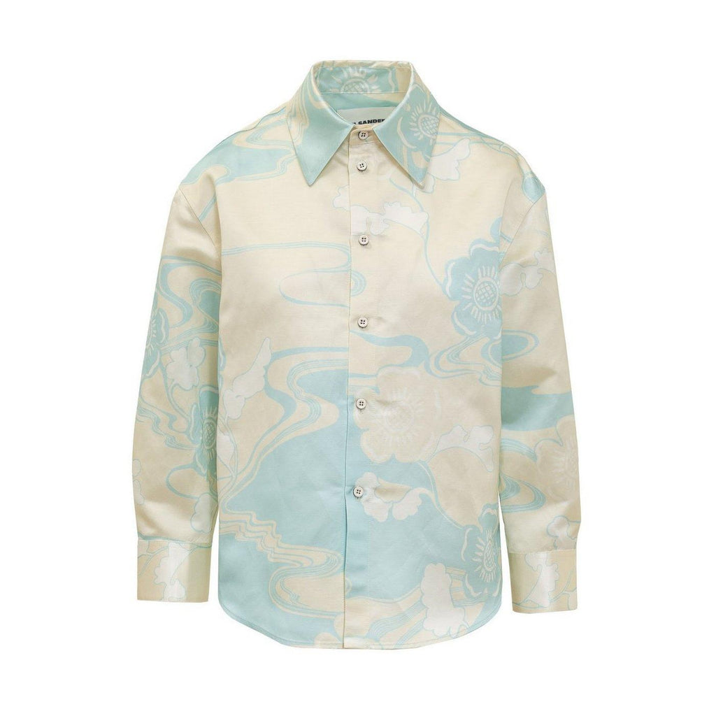 Chemise 08 - Blue Hydrangea - Femme