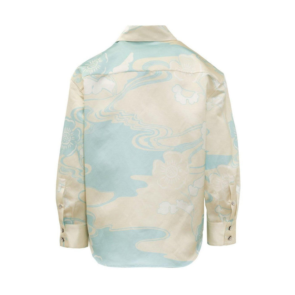 Chemise 08 - Blue Hydrangea - Femme
