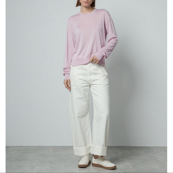 Chandail Cn LS - Light Pastel Blue - Femme