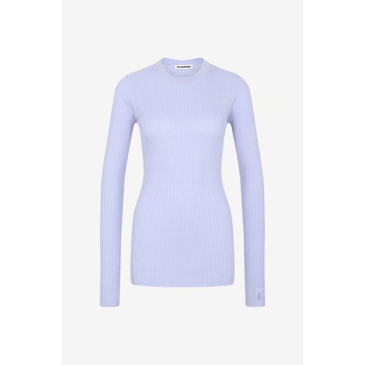 Chandail Rn LS - Light Pastel Blue - Femme