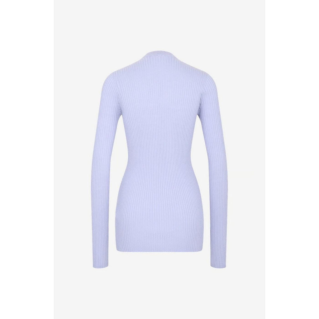 Chandail Rn LS - Light Pastel Blue - Femme