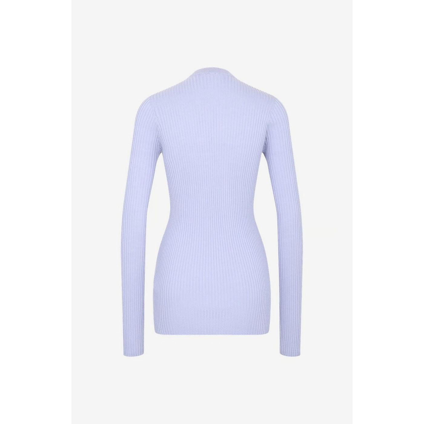 Chandail Rn LS - Light Pastel Blue - Femme