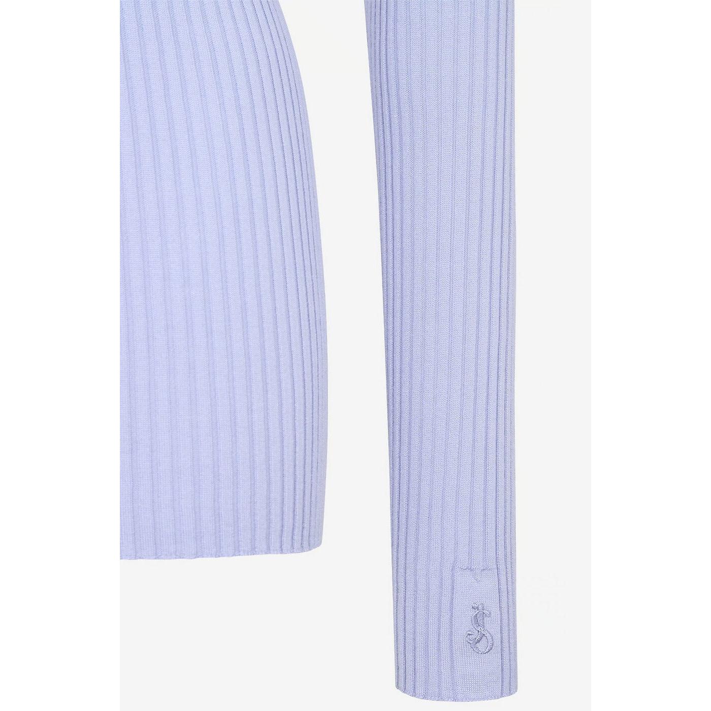 Chandail Rn LS - Light Pastel Blue - Femme