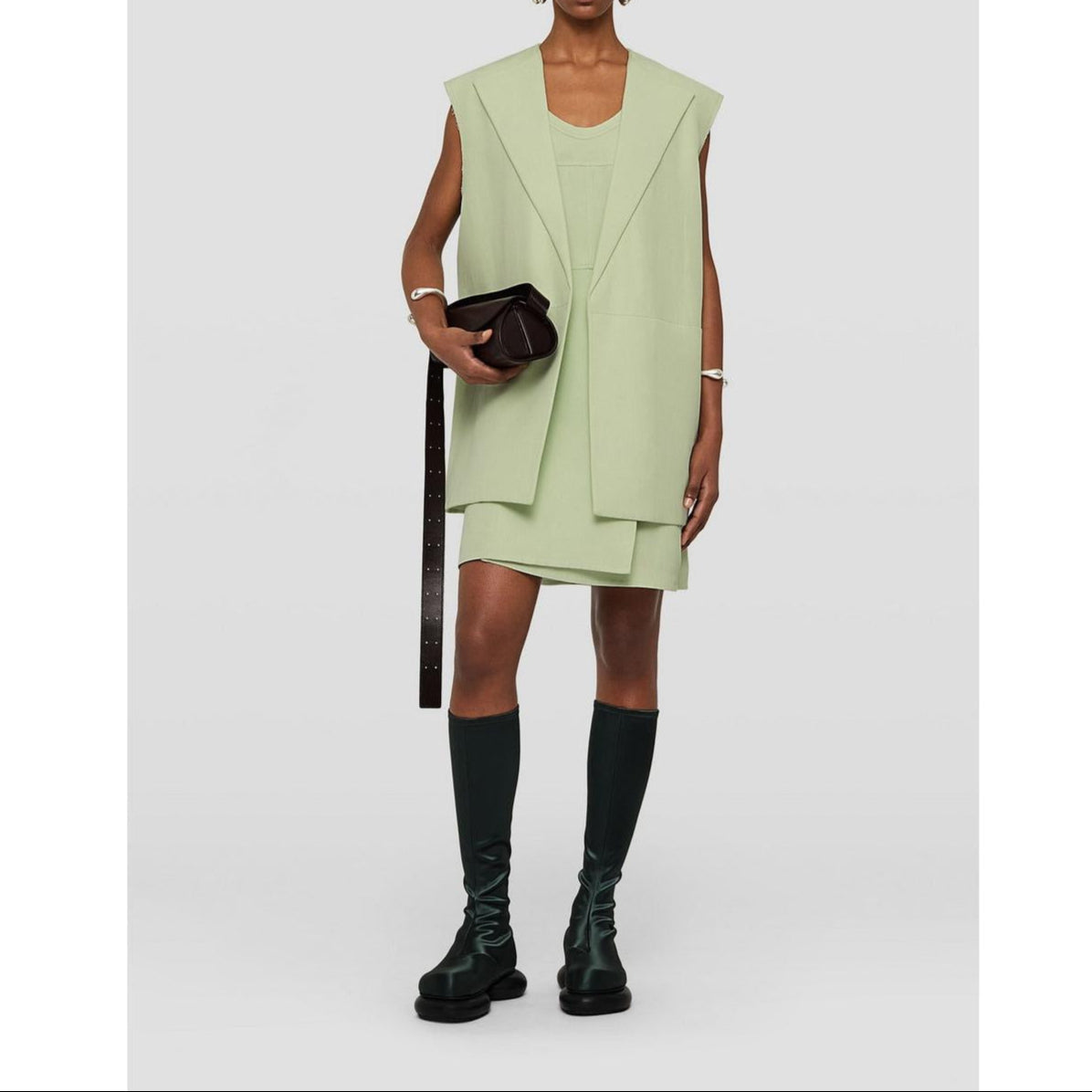 Robe 72 Short - Tea Green - Femme