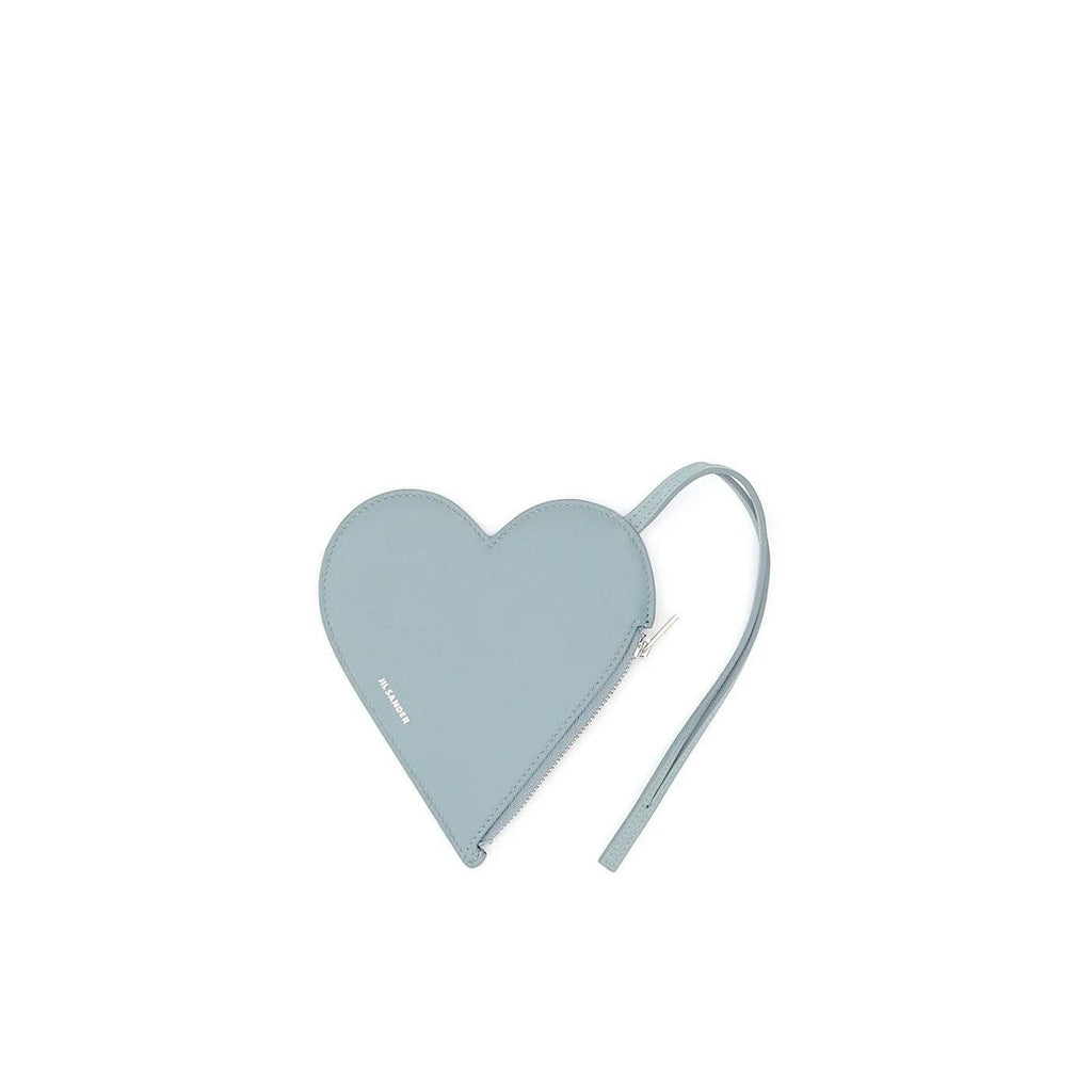 Petite Maroquinerie Heart Pouch - Dusty Blue - Femme