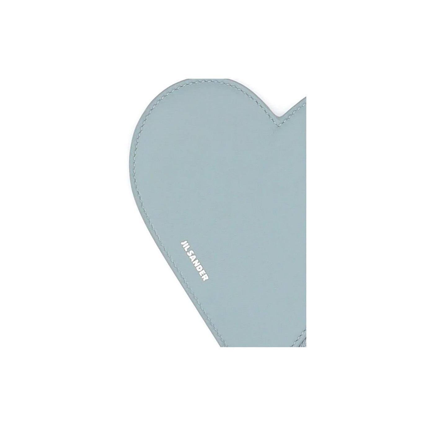 Petite Maroquinerie Heart Pouch - Dusty Blue - Femme