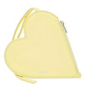 Petite Maroquinerie Heart Pouch - Lemon - Femme