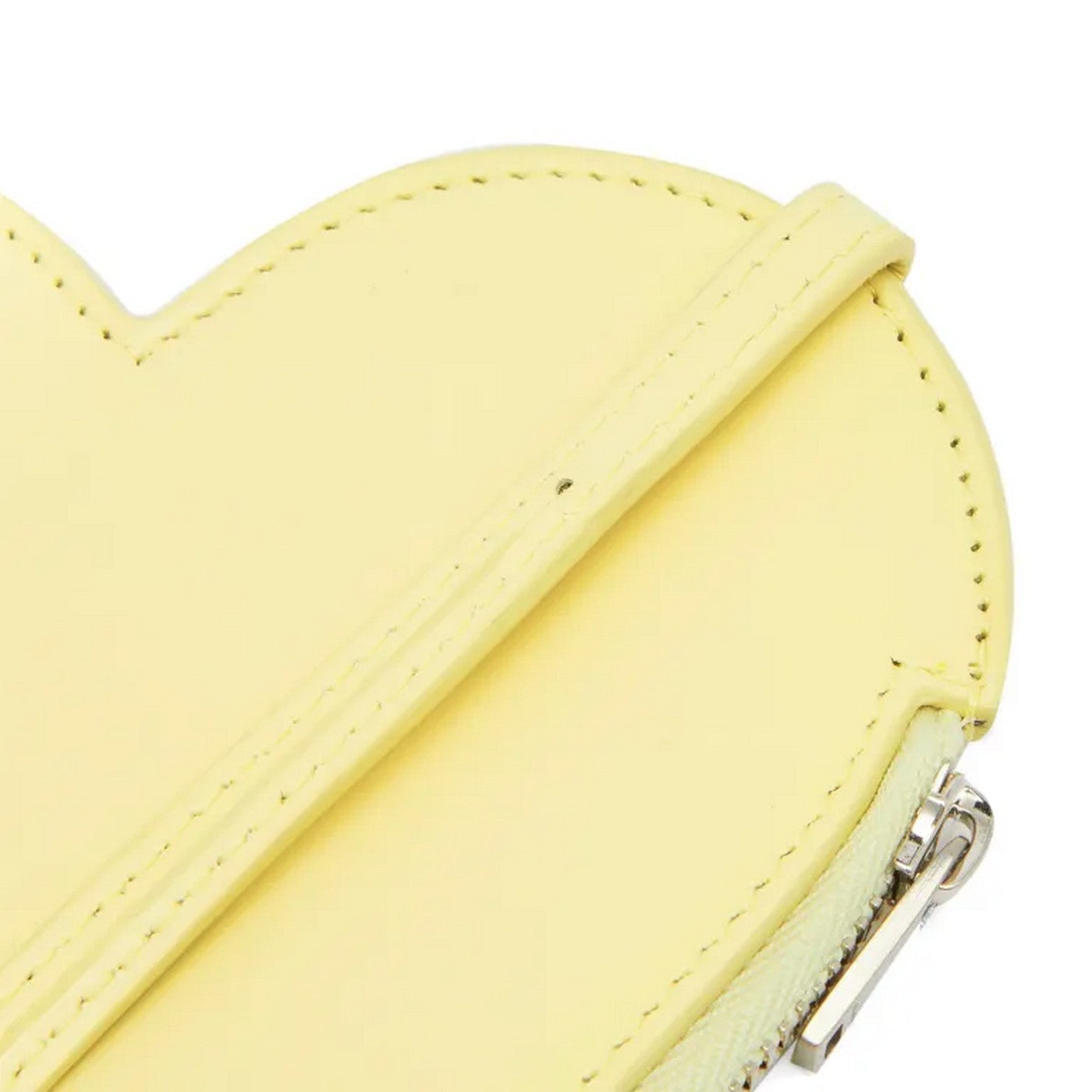 Petite Maroquinerie Heart Pouch - Lemon - Femme