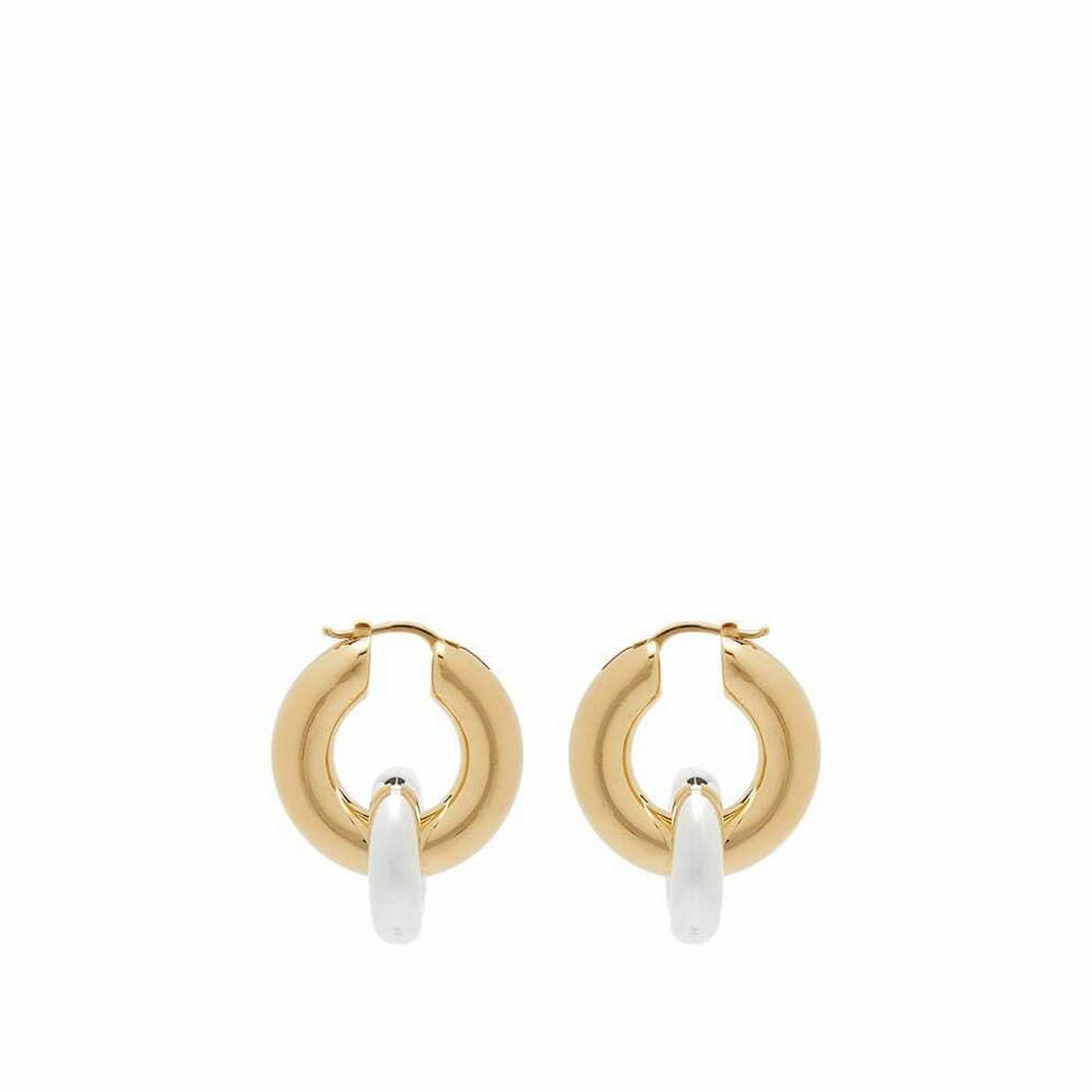 Boucles D'Oreilles Rough Nature Earrings 4 - Gold+Light Pink - Femme