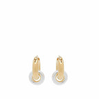 Boucles D'Oreilles Rough Nature Earrings 4 - Gold+Light Pink - Femme