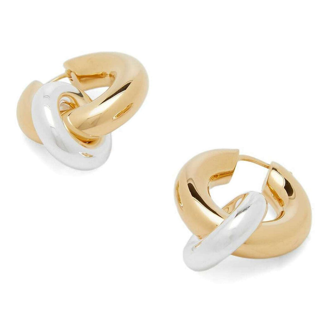 Boucles D'Oreilles Rough Nature Earrings 4 - Gold+Light Pink - Femme