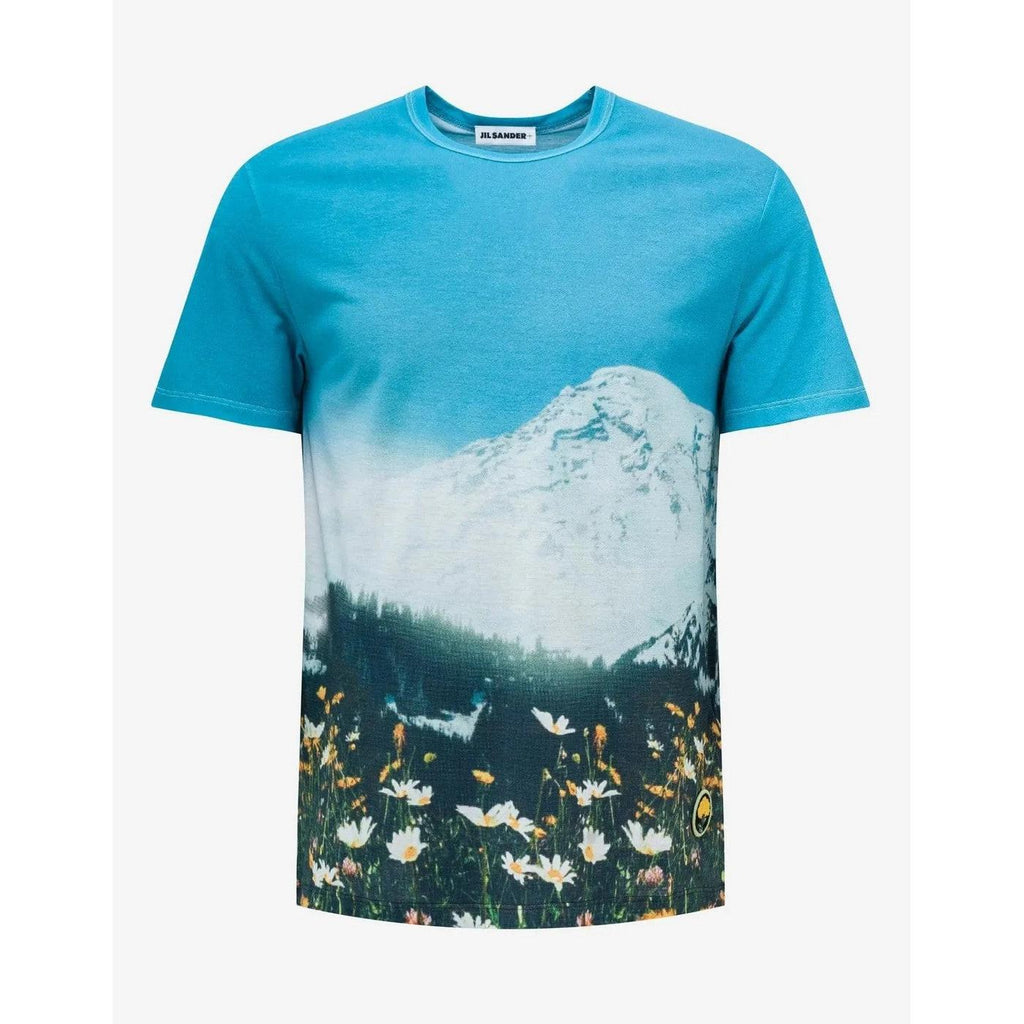 T-Shirt Cn Ss - Open Blue - Homme