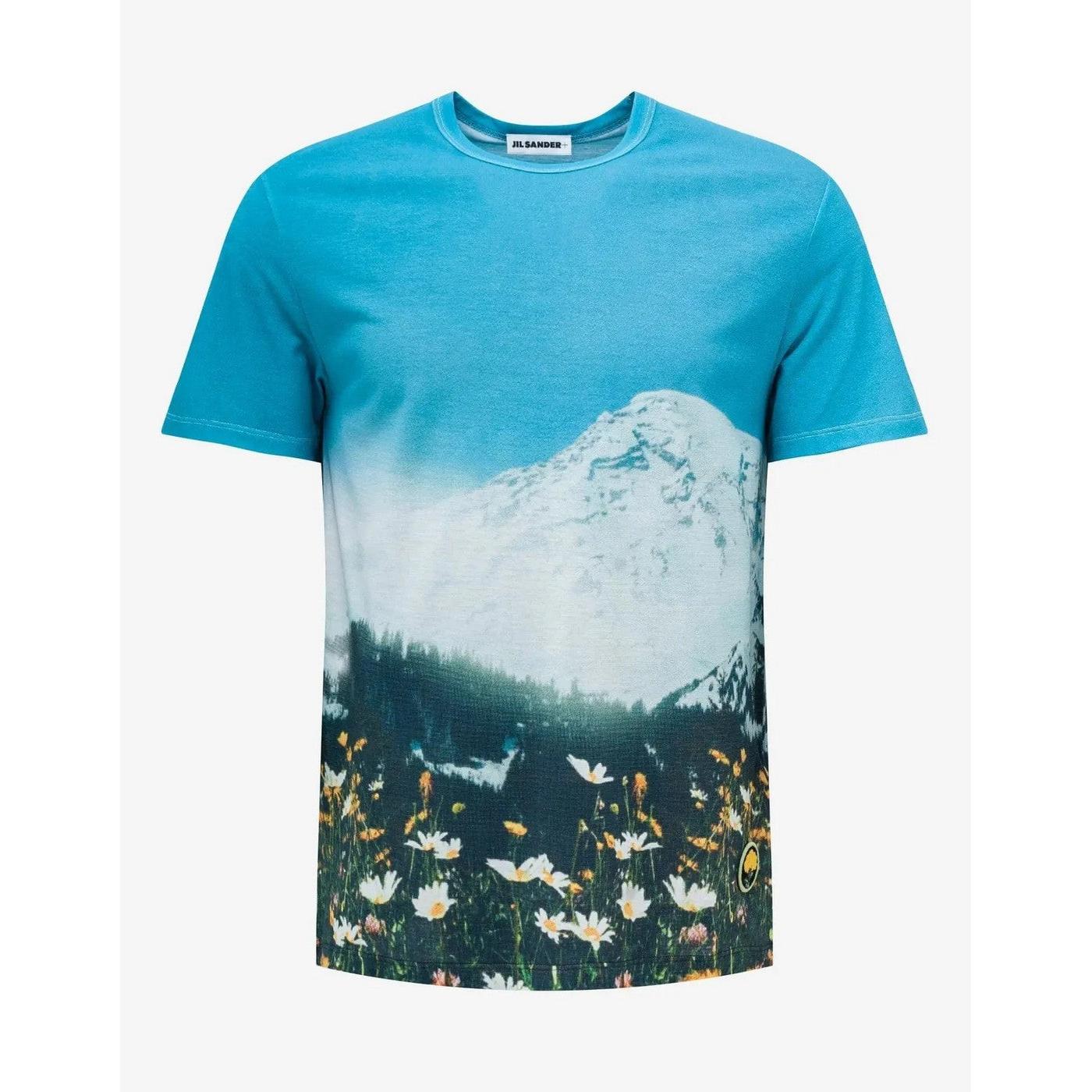 T-Shirt Cn Ss - Open Blue - Homme