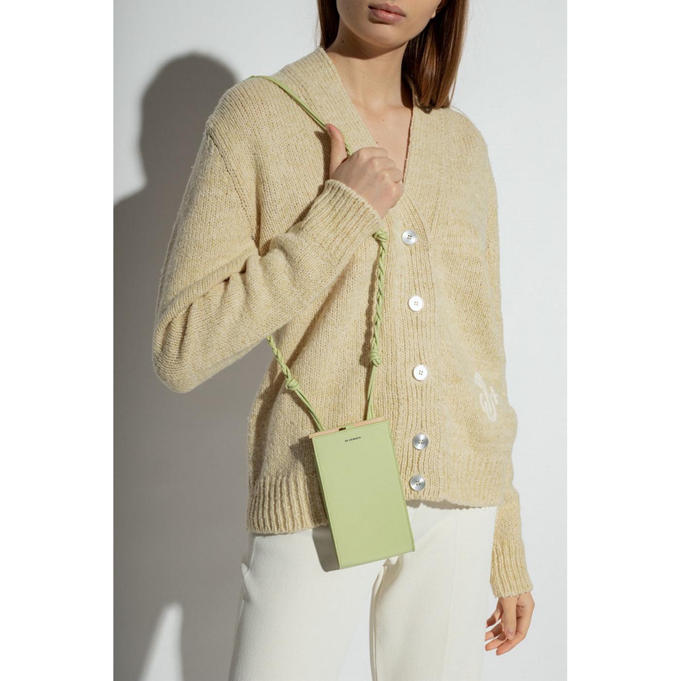 Petite Maroquinerie Pocket Necklace - Crocodile Green - Homme