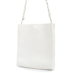 Sac À Bandoulière Flat Shopper Lg - Open White - Femme