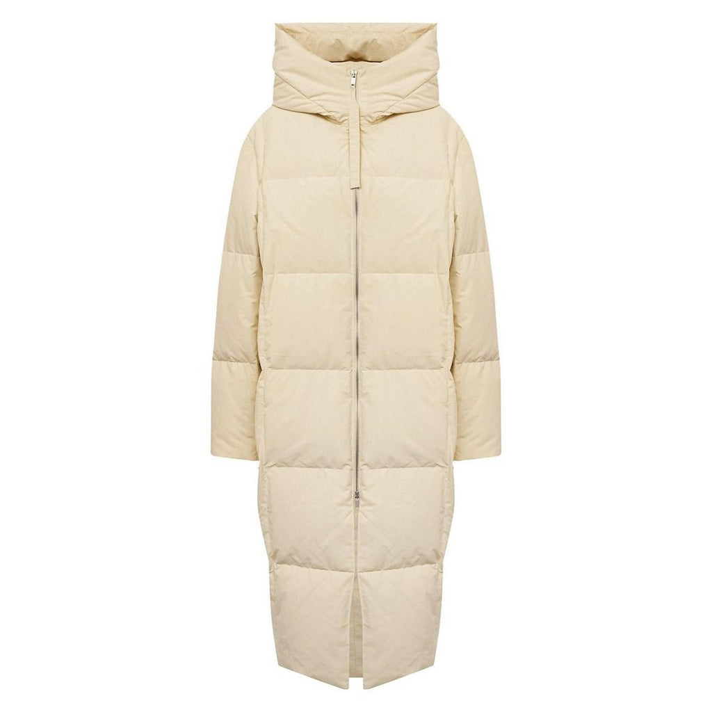 Doudoune Long Medium Fill Dow - Light Beige - Femme