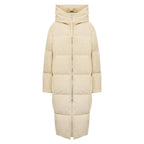 Doudoune Long Medium Fill Dow - Light Beige - Femme