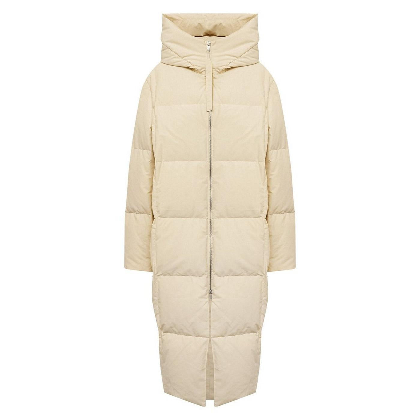 Doudoune Long Medium Fill Dow - Light Beige - Femme