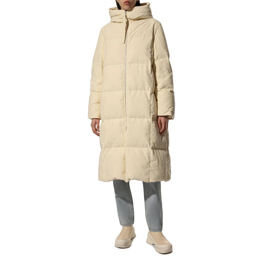 Doudoune Long Medium Fill Dow - Light Beige - Femme