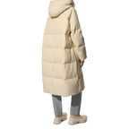 Doudoune Long Medium Fill Dow - Light Beige - Femme