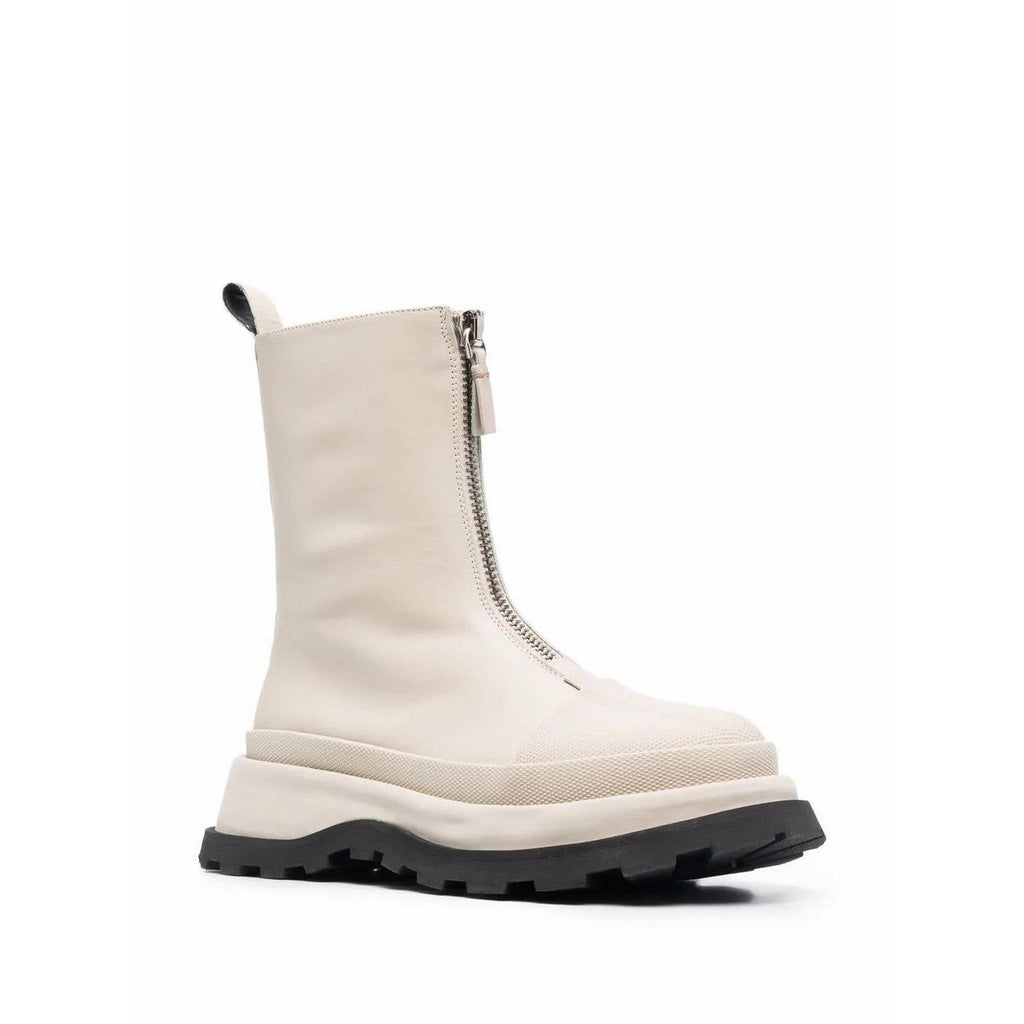 Ankle Boot - White - Femme