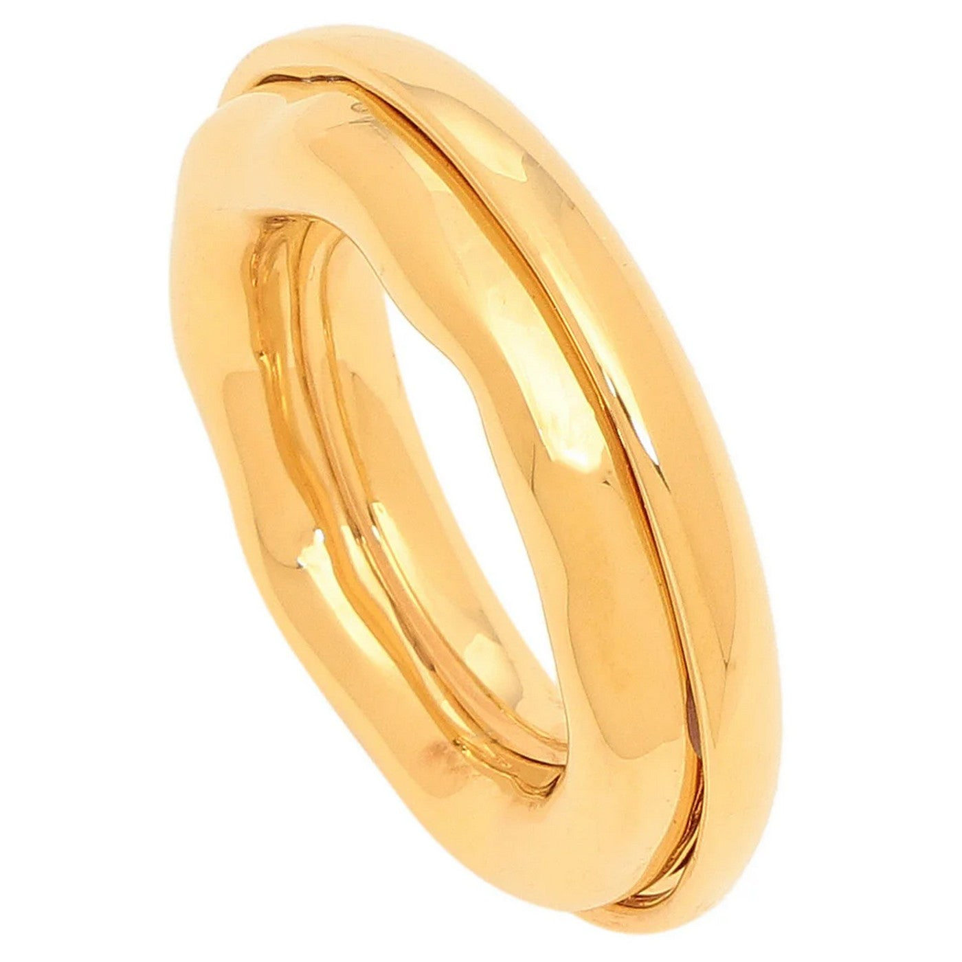 Bague Lock Ring 2 - Gold - Femme
