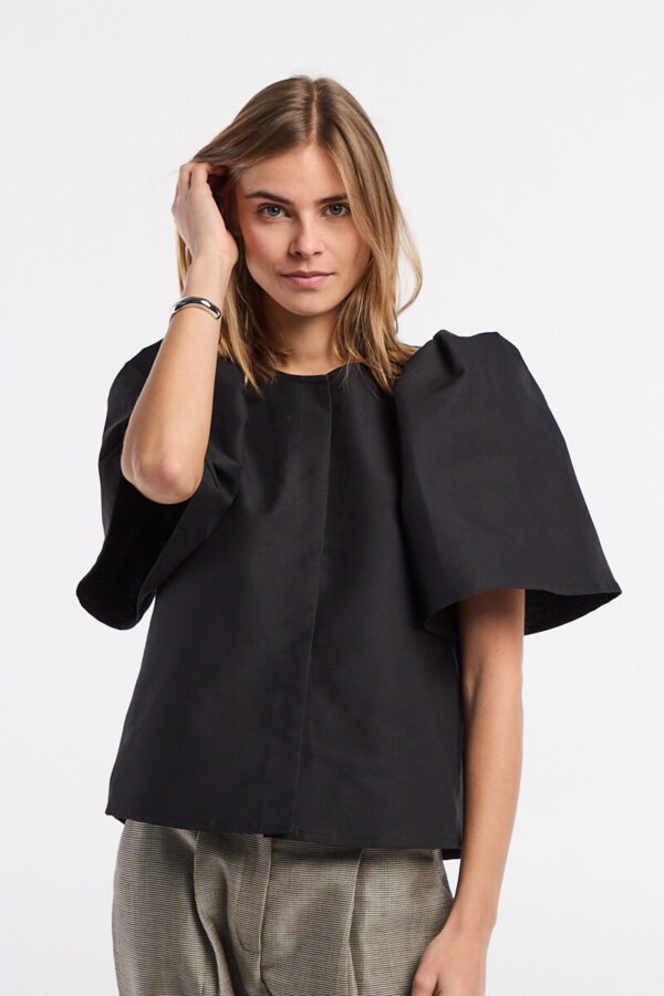 Blouse Poudre- Full Black