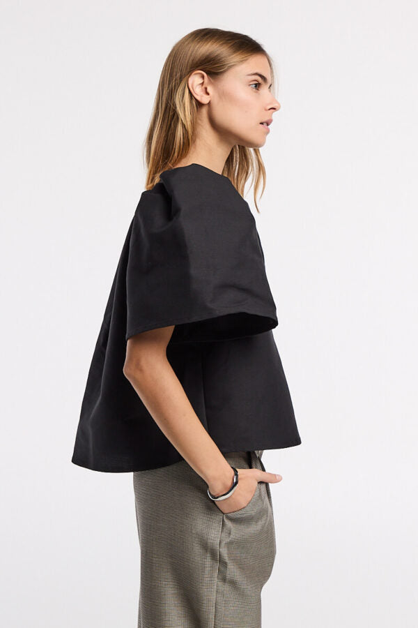 Blouse Poudre- Full Black