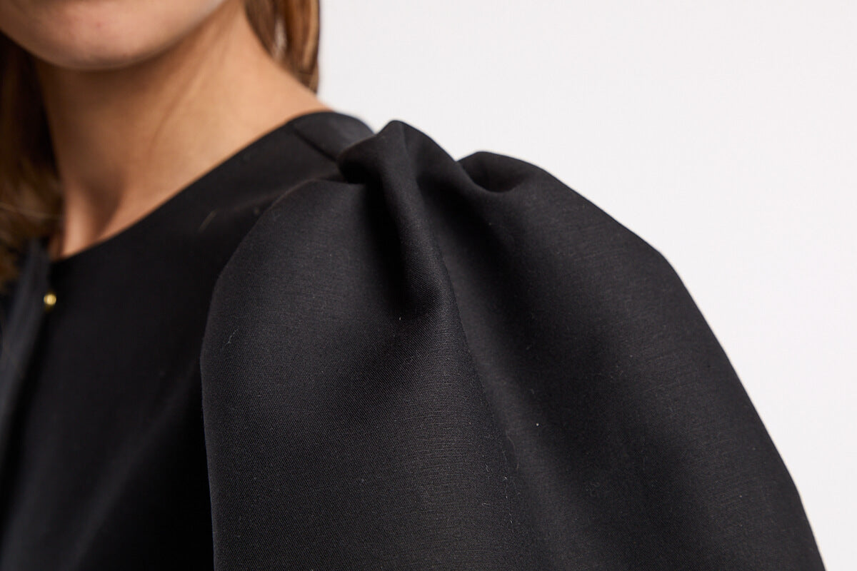 Blouse Poudre- Full Black