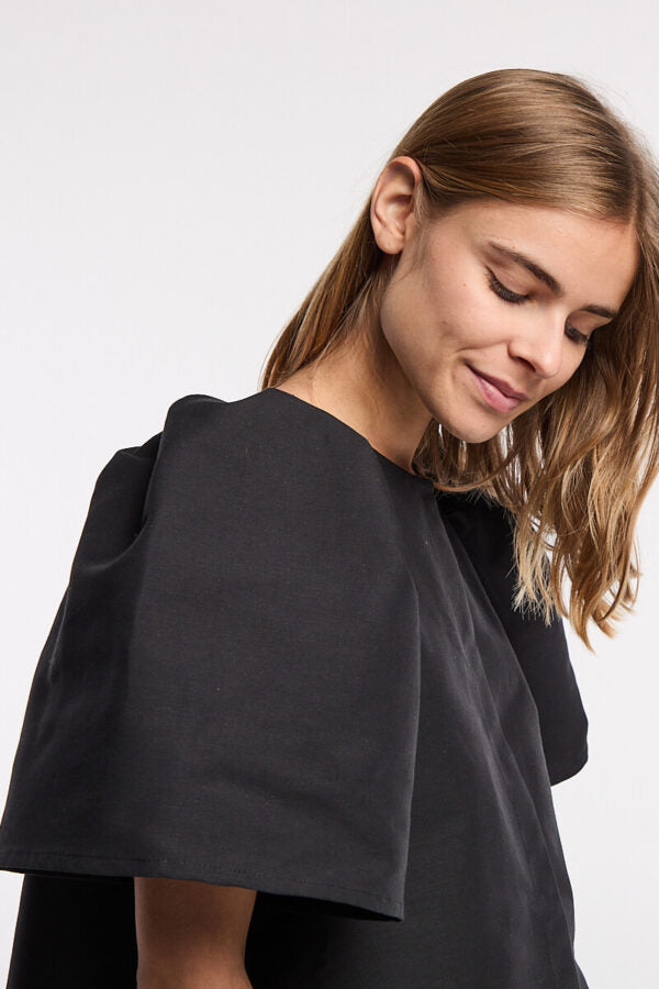 Blouse Poudre- Full Black