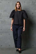 Blouse Poudre- Full Black