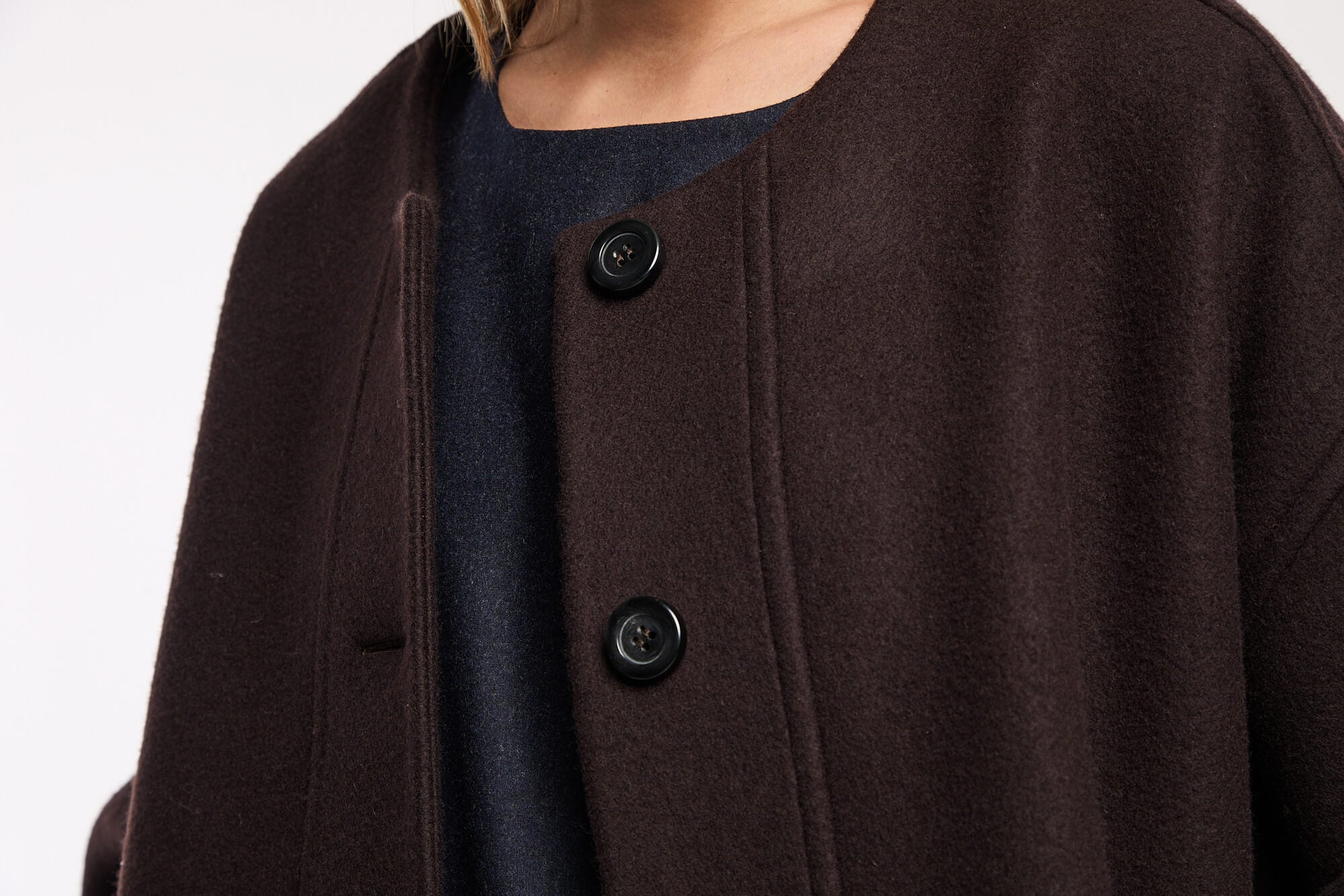 Manteau Voûte - Coffee Bean