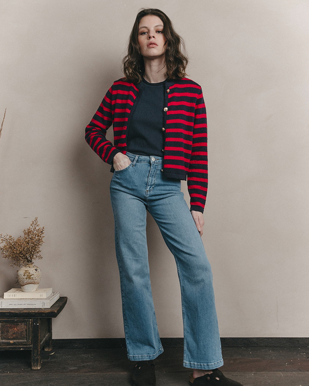 Cardigan Jockey - Marine