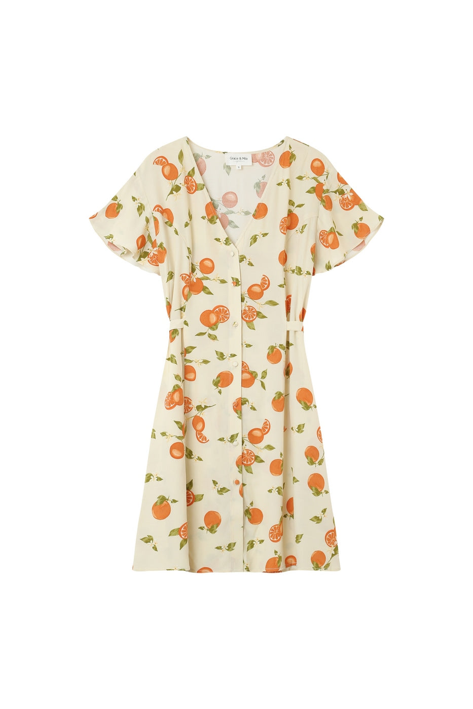 Robe Courte Jodie - Beige