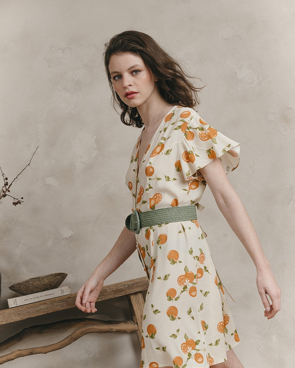 Robe Courte Jodie - Beige