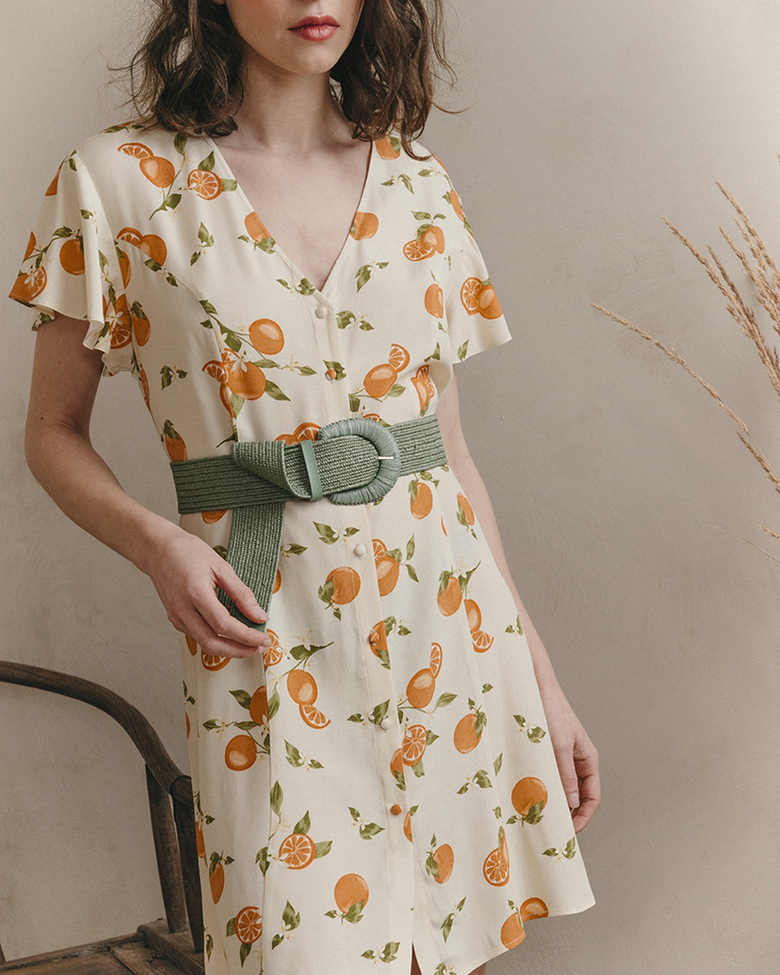Robe Courte Jodie - Beige