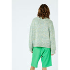 Short Distressed Drawstring Waffle-Cotton
