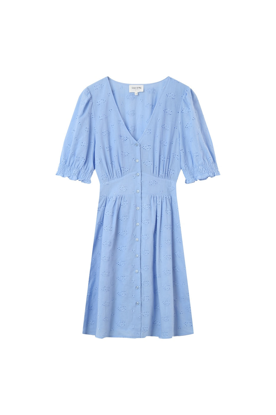 Robe Courte Joie - Bleu