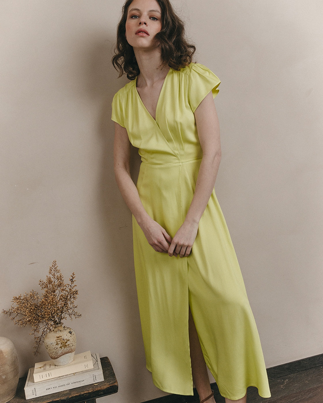 Robe Longue Jolie - Kiwi